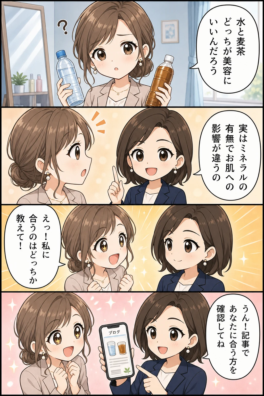 麦茶 水 どっちがいい